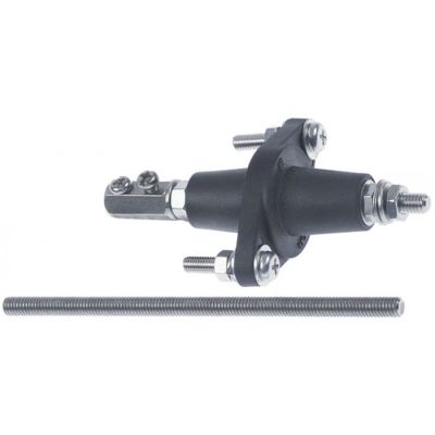 sonda electrod de nivel flnașă cu 2 găuri lungime totală 215mm L senzor 116mm