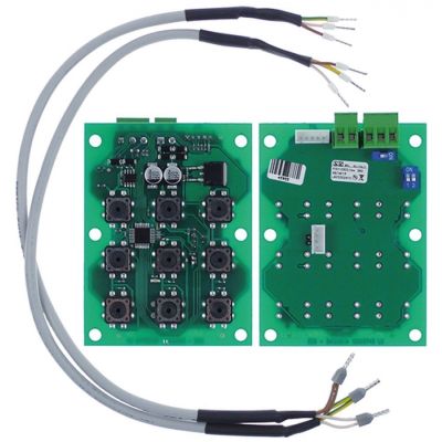 placa electronica display cu tastatura cuptor combinat cu aburi SAPIENS L 98mm L 74mm
