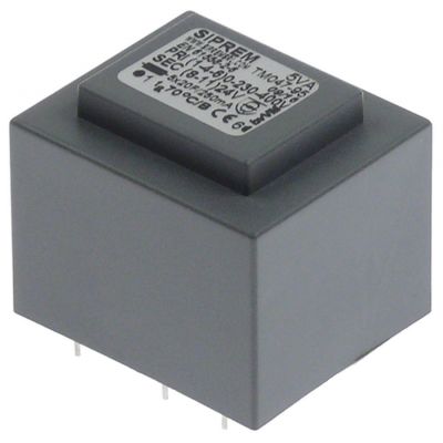 Transformator tip TM047-95, primar 230-400 V, secundar 24 V, H 35 mm, L 40 mm, W 34 mm - 403754