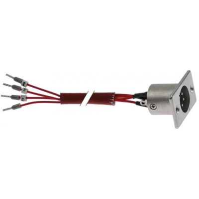 cablu de legatura cu cuplaj prin înfigere termocuplă K (NiCr-Ni) 0.8mm² L 3000mm