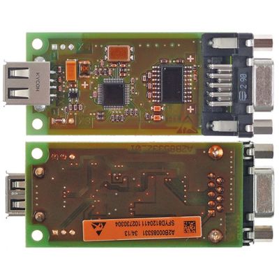 placa electronica de control pentru USB MKN L 64.5mm L 31.5mm