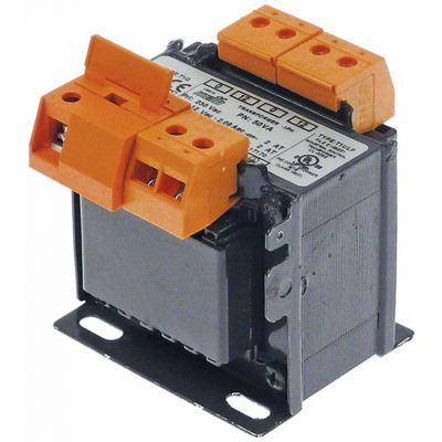 transformator primar 230V/50-60Hz secundar 12V 50VA racord racord cu șurub tip