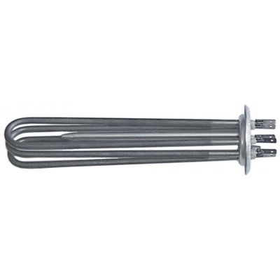 Rezistenta 3000 W, 230 V, cu 3 circuite, flansa ø 47,5 mm, L 220x30 mm, H 30 mm - 415693