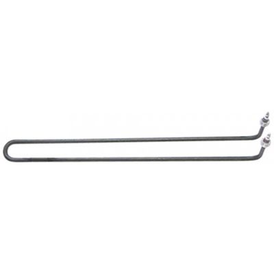 Rezistenta grill 850 W, 230 V, L 450 x 45 mm, H 85 mm, filet ¼", tub ø 8,6 mm, conectare M4 - 415762