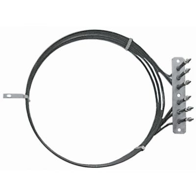 Rezistenta circulara 7500 W, 230 V, 3 circuite, diametru exterior ø 260 mm, rezistenta cuptor cu convectie - 415829