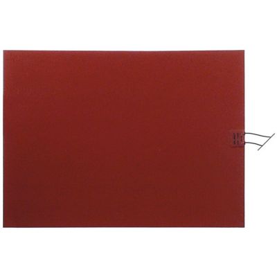 Rezistenta folie silicon rosu 460 x 375 mm, 1100 W, 230 V, temperatura maxima 175 °C, rezistenta plana autoadeziva - 415981