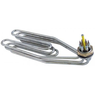 Rezistenta 6000 W, 230 V, cu 3 circuite, filet 1¼", L 360 mm - 416253