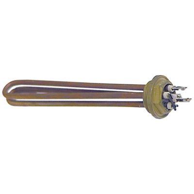 Rezistenta 2400 W, 220 V, L 225 mm, filet 1½", pentru boiler masina de cafea - 417080
