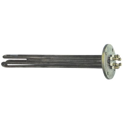 Rezistenta 5000 W, 220 / 380 V, cu 3 circuite, L 355 mm, teaca termostat 6,5 x 230 mm - 417098