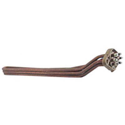 Rezistenta 4500W, 230V, 3 circuite, lungime scufundata 390 mm, pentru boiler masina de cafea Faema 2-3 grupuri - 417112