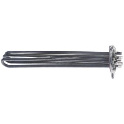 heating element 4500 W 230 V heating circuits 3 mounting ø 57,5 mm hole distance 72 mm L 320 mm - 417256