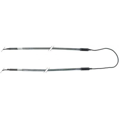 Rezistenta degivrare L 2 x 800 mm, 500 W (2 x 250 W), 230 V (2 x 115 V), cablu L 180 mm, tub ø 8,5 mm - 417591