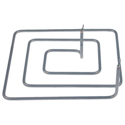 Rezistenta 1100 W, 400 V, 258 x 258 mm, H 82 mm, din teava ø 6,5 mm - 418485