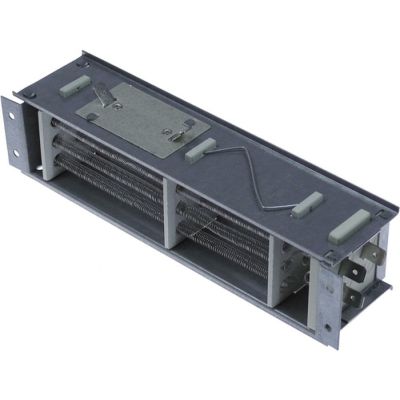 Baterie electrica de incalzire, distanta intre suruburi 170 mm, W 35 mm, H 40 mm, 300 W, 230 V, limitare temperatura 95° C - Cod 418629
