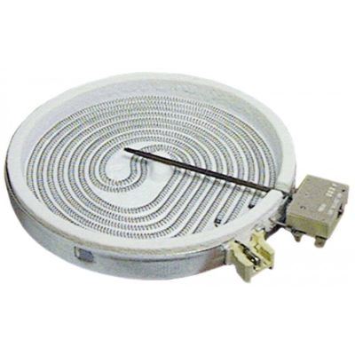 Rezistenta radianta ø 200 mm, 1700 W, 230 V, cu 1 circuit, EGO - 490025