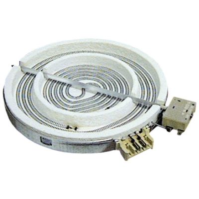Rezistenta radianta rotunda ø 230 mm, 2100 W, 230 V, EGO 10.71261.004	- 490028