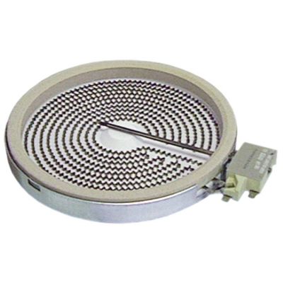 Rezistenta radianta 1200 W, 230 V, diametru ø 165 mm, contacte 2+2, EGO 10.54111.004, 1054111004 - 490041