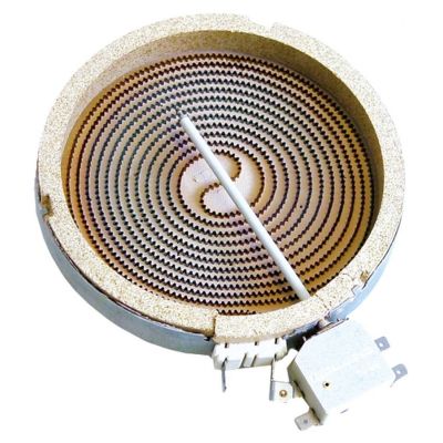 radiation heater ø 165mm 1200W 230V - Code 490116