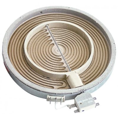 Rezistenta radianta ø 250 mm, 2500 W, cu 2 circuite de incalzire, EGO, pentru plita vetroceramica - 490118