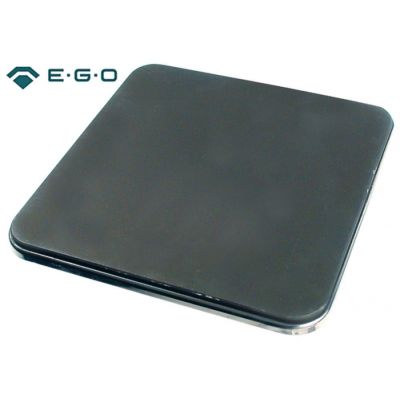 Plita electrica, 300x300 mm, 2500 W, 400 V, cu inel exterior inox, 4 contacte - 490128