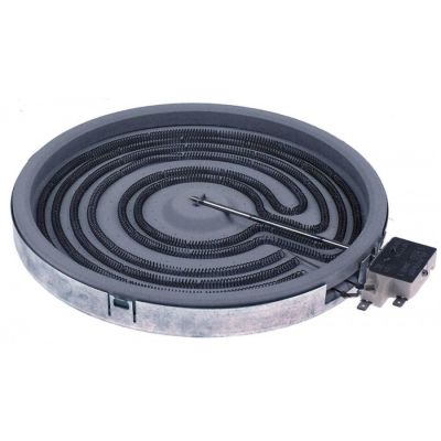 radiation heater ø 250mm 2500W 230V - Code 490150