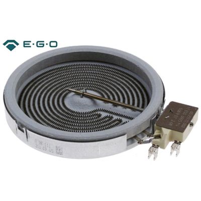 radiation heater round ø 165 mm 1200 W 400 V - Code 490186