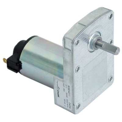 Motoreductor Crouzet 80804011, 24 V, BASE 3000 RPM, reductor 4.6 Rpm, ax D 7x8 mm, L 26 mm - 500489