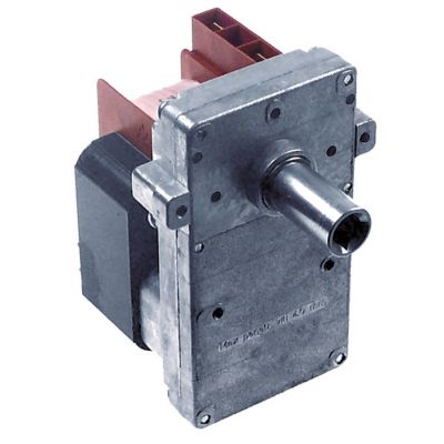 Motoreductor Kenta tip K9115106, 28 W, 230 V, 2,5 RPM, ø ax exterior 15 mm, ø ax interior 9x9 mm - 500748