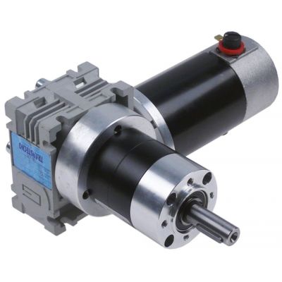 Motoreductor TRANSTECNO WMP26/522 CD-T 75E, 70 W, 24 V, ax ø 12 mm - 500819