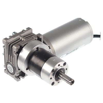 Motoreductor TRANSTECNO tip MCB30240109P, 24 V, viteza 4,3 Rpm, ax ø 12 mm, pentru banda transportoare - 500820