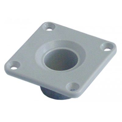 Suport superior pentru brate de spalare H 26 mm, ø 28 mm, ø 21 mm, flansa 54x54 mm - 501129