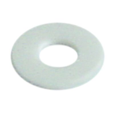 flat gasket PTFE D1 ø 16 mm D2 ø 7 mm thickness 1 mm Qty 1 pc - Code 501175