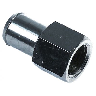 hose connector ø 20mm construction straight - Code 501339