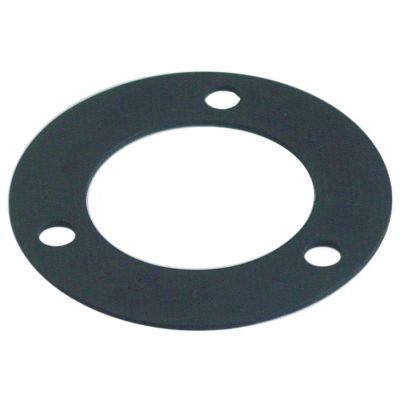 gasket for wash arm support ø ø60/101mm rubber thickness 2 mm with 3 screw holes - Code 504018