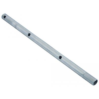 Teava cu 3 gauri pentru brat de clatire, din INOX, montare dreapta - 505061