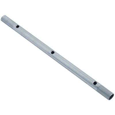 Teava cu 3 gauri pentru brat de clatire, din INOX, montare stanga - 505062