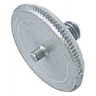 knurled screw M6 SS ø 28 mm thread length 8 mm - 510307