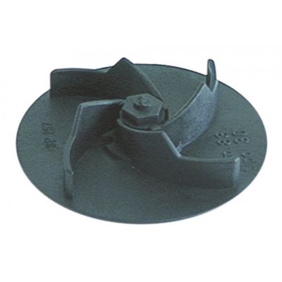Rotor - turbina pentru pompa ø 90 mm, H 22 mm, rotatie dreapta, filet M10 pe stanga, cu 4 palete - 510615