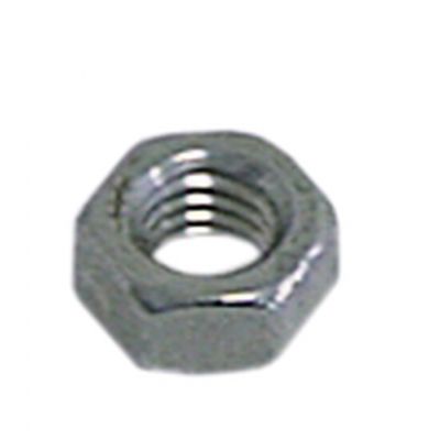 Piulita inox M6, grosime H 5 mm, hexagon 10 mm, standard DIN 934 / ISO 4032/8673 - 511212