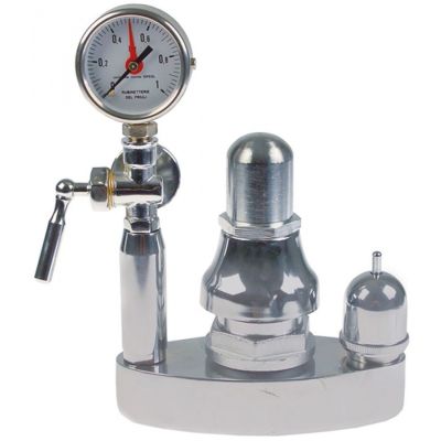 Grup de siguranta 1¼", 0,5 bar, complet cu valva de siguranta, valva de depresiune, robinet manometru si manometru, pentru marmita cu abur - 514381