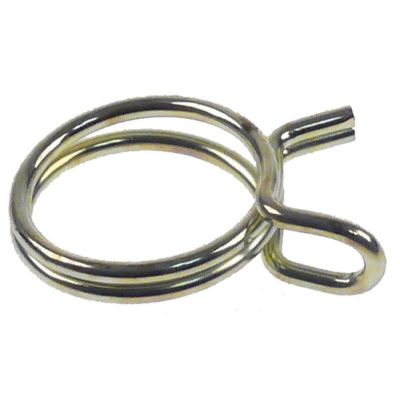 Colier elastic pentru furtun, nominal ø 30 mm, cromat - 520916