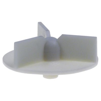 Rotor cu palete pentru pompa, ø 72 mm, H 22 mm, filet M7 dreapta - 521008