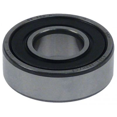 deep-groove ball bearing type DIN 6202-2RS shaft ø 15 mm ED ø 35 mm W 11 mm - 523510