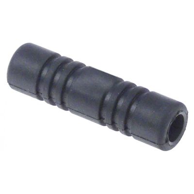 Manson de protectie pentru teava steamer ø 8 mm, ext. ø 13,5 mm, L 50 mm, din cauciuc - 525043