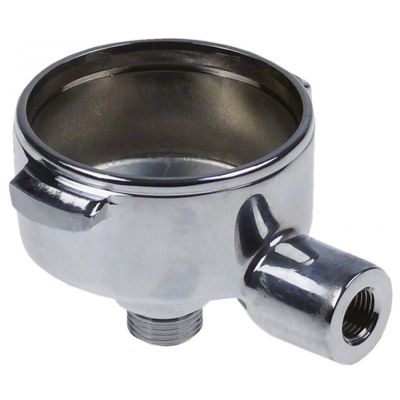 Cupa portfiltru spaziale, diam. int. ø 56 mm, filet racord picurator 3/8", filet maner M12 - 525165