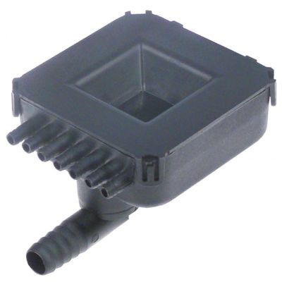 Vas de colectare si scurgere 90 x 90 mm, H 34 mm - 525494