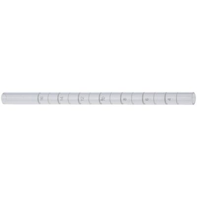Tub - sticla de nivel ø 12 x 9 mm, H 205 mm, marcaj 2-16, pentru BONAMAT - 525863