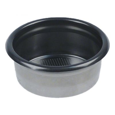 Filtru nepresurizat pentru 2 cafele tari, exterior ø 66 mm, montare ø 57 mm, H 26 mm, 16 grame cafea, din inox - 525951