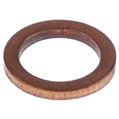 flat gasket copper D1 ø 11,7 mm D2 ø 8,5 mm thickness 1,3 mm Qty 1 pc - 526090