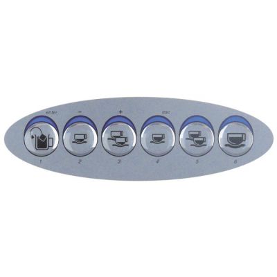 Folie tastatura, 132 x 41 mm - 526306